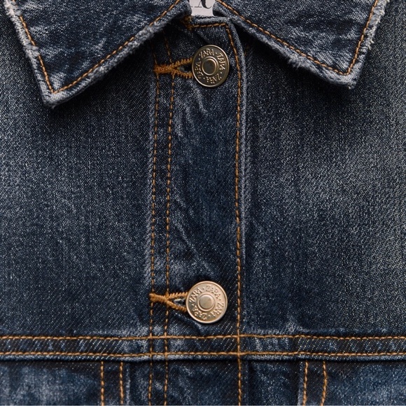 ZARA DENIM TRF JUMPSUIT Size Small NWT - Picture 9 of 12